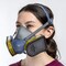 Moldex Multi-Gases/Vapors, Semi-Rectangular, S, PR 7607 - alternate 4