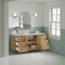 James Martin Vanities Laurent 60" Single Vanity, Light Natural Oak, w/ 3 CM Tajnar Eclos Top 545-V60S-LNO-3TJR - alternate 4