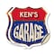 Signmission Ken's Garage, 4 inch X 4 inch, Vinyl Decal, 2PK SHI-D-2PACK-4-383-KEN - alternate 1