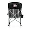 Picnic Time Family Of Brands NCAA Georgia Bulldogs Outdoor Rocking Camp Chair - XL Heavy Duty Camping Chair 805-01-175-184-0 - alternate 1