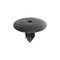 Auveco Renault Black Nylon Retainer, 35mm Head 10mm Stem Diameter, 22mm Stem Length, 25PK 21805 - alternate 1