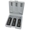 Performance Tool 3 pc. 1/2 Dr. Lug Nut Socket Set, Damaged Nut Removal, CrMo W87140 - alternate 1
