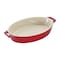 Staub Ceramic 4-pc Baking Pans Set, Casserole Dish with Lid, Brownie Pan, Cherry 1014874 - alternate 3