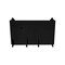 K&M Mfg 36-In. Heavy-Duty Weight Box 36-In. x 22-In. x 20-In. Black Powder Coat 1816 - alternate 8