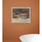 Homeroots HOT BATH 5 Brown Framed Print Bathroom Wall Art 404705 - alternate 4