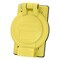 Leviton Oulet Cover, Yellow, 50A WP3-YL - alternate 1