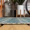 Jonathan Y Trebol Moroccan Trellis Textured Weave Teal/Gray 2 ft. x 8 ft. Indoor/Outdoor Runner Rug SMB109E-28 - alternate 7