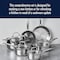 Henckels Clad H3 10-pc Stainless Steel Cookware Set 1023647 - alternate 6
