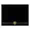 Great Papers Classic Crest Certificate Covers, 9.38 x 12, Black, 5PK 903117S - alternate 1