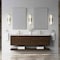 James Martin Vanities Allamari 72" Double Vanity, Sable w/ 3 CM Victorian Silver Silestone Top D640-V72-SBL-WVSL - alternate 8