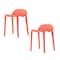 Lagoon Indoor and Outdoor Joyous Resin Short Stool, 2PK 7057R5-AALGS - alternate 1