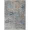Homeroots 3' X 5' Silver Blue And Brown Abstract Washable Indoor Outdoor Area Rug 596830 - alternate 7