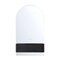 Euf Erabel, Mirror, 20"X36", Matte Black, Black Resin, Arch 50819-010 - alternate 2