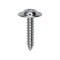 Auveco Phillips Flat Top Washer Head Tapping Screw #8 x 3/4in, 100PK 23776 - alternate 1