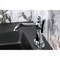 Kingston Brass One-Handle Single-Hole Bathroom Faucet with Deck Plate and Push Pop-Up Drain, Polished Chrome KSD3541TKL - alternate 6