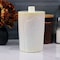 Martha Stewart 5 Inch x 7.65 Inch Stoneware Canister with Lid in Off White 128858.02 - alternate 3