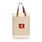 Picnic Time Family Of Brands NFL Cincinnati Bengals - Pinot Jute 2 Bottle Insulated Wine Bag 539-02-187-074-2 - alternate 1
