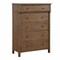 Homeroots 18" X 38" X 52" Reclaimed Oak Wood Chest 347187 - alternate 1