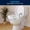Flash Furniture HERCULES White Elevated Toilet Seat with Height Adjustable Padded Arms and Locking Safety Mechanism DC-HY6605-WHT-GG - alternate 8