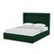 Homeroots Green Velvet Upholstered Queen Bed Frame 544813 - alternate 4