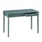 Homeroots 43" Green Solid Wood Writing Desk With Two Drawers 402020 - alternate 4