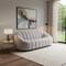 Homeroots 85" Light Gray Upholstered Curved Sofa 557023 - alternate 4