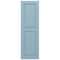 Ekena Millwork True Fit PVC Two Equal Raised Panel Shutters, Peaceful Blue, 12W x 32H, PR TFP101RPF12X032SB - alternate 9
