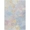 Homeroots 9' X 12' Sky Blue Beige And Gold Abstract Washable Indoor Outdoor Area Rug 618554 - alternate 4