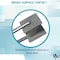 A2Z Scilab Lab Paddle Forceps with Wide Square Smooth Pads Stainless Steel Lab Tweezers - 8 inches A2Z-ZR1142 - alternate 5