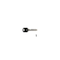 Kaba Ilco General Motors 1996 J Plus N Body P1107 Plastic Head NICKEL Color/Finish Family B89-P - alternate 4