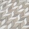 Apollo Tile Mirage 10x12 Warm Beige White Marble Mosaic Leaf Wall and Floor Tile (4.07 sq ft/case), 5PK APLSAH88LF01A - alternate 3