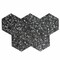 Apollo Tile 9 x 11 in. Matte Charcoal Black Porcelain Hexagon Wall and Floor Tile 8.07 sq ft/case, 16PK HEX88TERBLKA - alternate 6