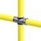 Safety Rail Two Socket Angle Cross - 1-1/4in 150256 - alternate 2