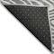 Homeroots 3' X 5' Gray And Ivory Abstract Washable Indoor Outdoor Area Rug 598968 - alternate 7