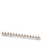 Siemens Pin Busbar, 10mm2 connection: 3p/N 7x MCB 2-pole touch protected 14MW fixed 5ST3623-4 - alternate 1