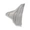 Homeroots 50" X 60" Gray and White Woven Cotton Geometric Throw Blanket with Fringe 516606 - alternate 5