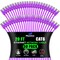 Maximm Cat6 Ethernet Cable 20ft 10Gbps 550MHz UTP, 50PK, Purple, 50PK CAT6CCA-20PU-50PK - alternate 1
