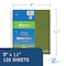 Roaring Spring Subject 1 Pkt Wirebound Notebooks, 11"x9", 120 sht, Asstd Covers, College Ruled w/Margin, PK24 13365cs - alternate 6