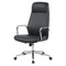 Leisuremod Flux Faux Leather Swivel Office Chair, Knee Tilt, Padded Support FO19BLL - alternate 4