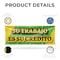 Signmission Su Trabajo es su Credito, 48 Inch x 120 Inch, Vinyl Banner B-120-30870 - alternate 3