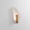 Troy Lighting Jura Integrated LED Wall Sconce by Chandler McLellan, Ceramic Rustic Shell, 10 In x 14.5 In B3915-PBR/CRH - alternate 6