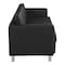 Osp Home Furnishings Pacific Sofa Couch, Black PAC53-V18 - alternate 7