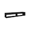 Homeroots 59" Black Floating Mount TV Stand 569213 - alternate 3