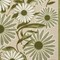 Homeroots 5' X 8' Ivory And Green Floral Indoor Outdoor Area Rug 548053 - alternate 6