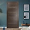 Sartodoors Slab Barn Door Panel, Planum 0020 Chocolate Ash, Sturdy Finished Doors, Pocket Closet Sliding-32" x PLANUM0020S-CA-3296 - alternate 6