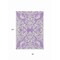 Homeroots 8' X 10' Purple And Ivory Damask Washable Indoor Outdoor Area Rug 614452 - alternate 7