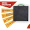 Mytee Products 16in x 16in x 1in Square Outrigger Pads w/ Rope Handle - High-Density, Black, 4PK ORP-161610x4 - alternate 14