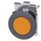 Siemens Pushbutton, 30 mm, round, metal, matte, amber, front ring 3SU1060-0JB00-0AA0-ZY19 - alternate 1