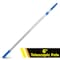 Gritt Commercial 6' Telescopic Pole, Aluminum, Adjustable 3.5 - 6' length with Click / Lock Adapter Cone GRI106-6F - alternate 3