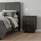 Homeroots 30" Gray Three Drawer Nightstand 488766 - alternate 5